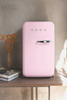 Smeg - Minibar FAB5RPK6 50'S RETRO STYLE - pastelowy róż