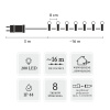 Extralink | Lampki LED | Kulki 200L zimny biały, dł. 3 + 16 m