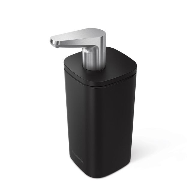 Dozownik Do Mydła Z Pompką 295 Ml - Czarny Mat - Simplehuman