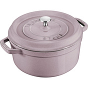 La Cocotte Garnek Żeliwny Okrągły 3.8 Ltr, Kwiat Wiśni - Staub