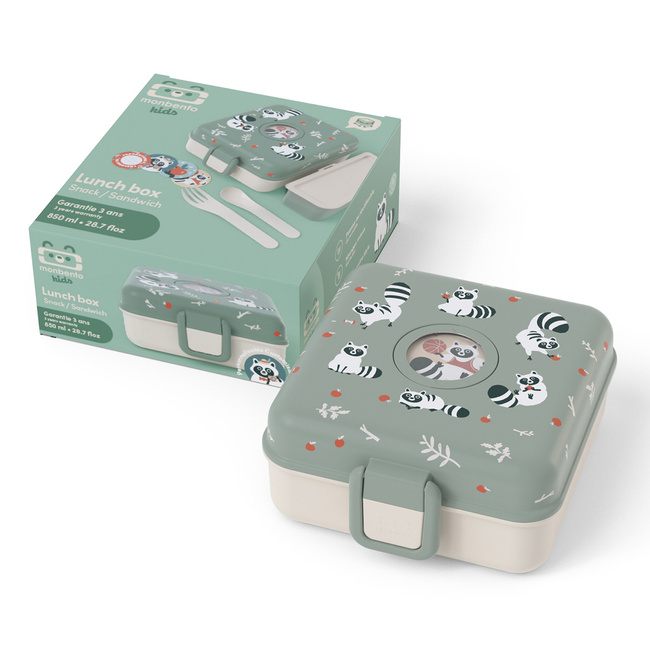 Monbento Lunchbox Dla Dzieci Snacky 0,85l Raccoon