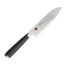 Małe santoku Fissman Kensei Musashi 14 cm, damast VG10, rękojeść G10