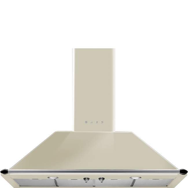 Smeg - Okap kuchenny, Victoria, 110 cm, KT110PE VICTORIA - krem