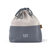 Torba na lunch Pochette L, Blue Natural - Monbento