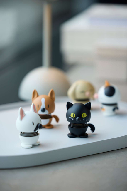 Figurka Hoptimist French Bulldog XS, biały buldog francuski
