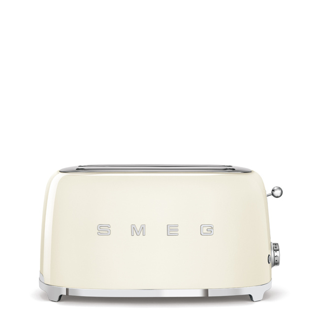 Smeg - Toster, Cztery Kromki, Kremowy 50's Style TsF02CreU Kremowy