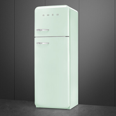 Smeg - Chłodziarko-zamrażarka FAB30RPG6 50'S RETRO STYLE - pastelowa zieleń