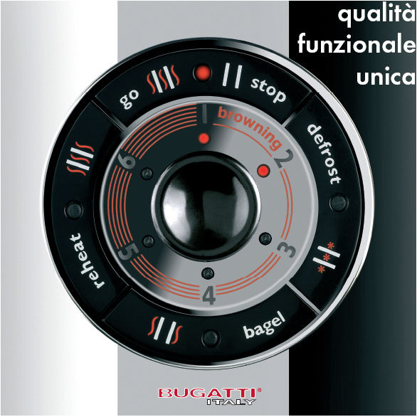 Volo toster biały - Bugatti