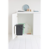 Kosz szafkowy Sort&Go 2x12l Jade Green/Grey - Brabantia