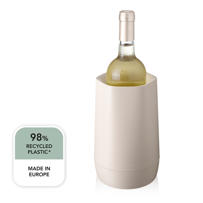 Cooler do wina Vacu Vin Hexo Sand, z wkładem chłodzącym