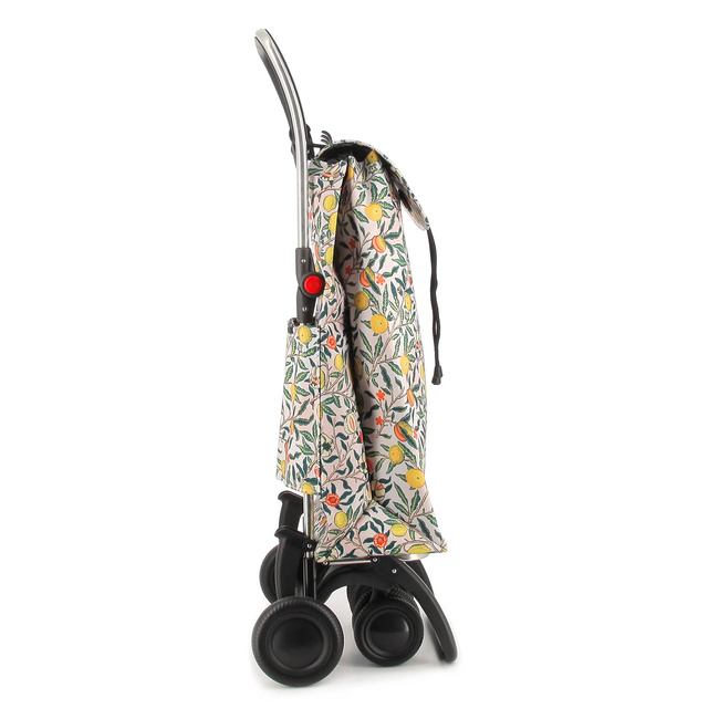 Wózek na zakupy Rolser I-Max William Morris 4L Tour Pomegranate, 4 koła, torba 43 l