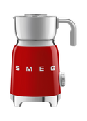 Smeg - Spieniacz do mleka, czerwony 50's Style MFF11RDEU Czerwony
