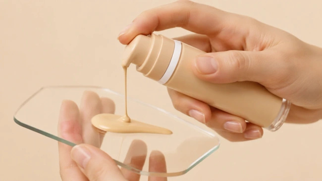 Podkład Lovro Bubble Foundation 02 Vanilla, napowietrzona formuła, 50 ml