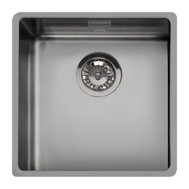 Smeg - Zlewozmywak ze stali nierdzewnej VSTR40DKX - Stainless Steel