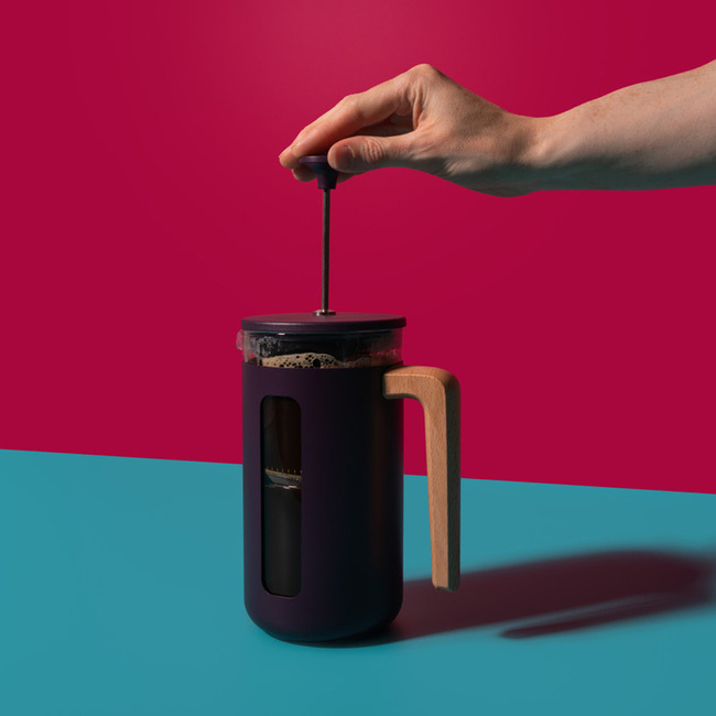 French Press Pisa 1L Purple La Cafetière