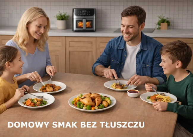 Extralink Home Air Fryer 8L EU | Frytkownica | 8L, 1800W