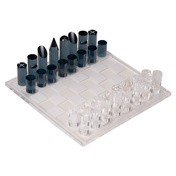 Gra Akrylowa, Chess & Draughts Set - Lund London