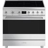 Smeg - Kuchnia Wolnostojąca Symfonia C9IMX2 Stal Nierdzewna