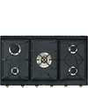 Smeg - Płyta gazowa, 90 cm, Coloniale SRV896AOGH COLONIALE
