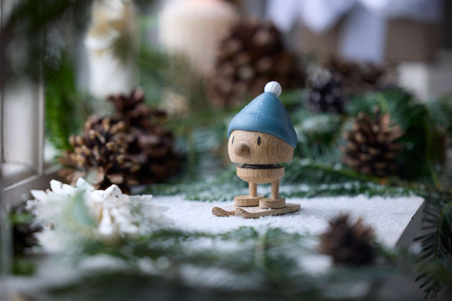 Figurki Hoptimist Skiing Bumble S Sky - Hoptimist