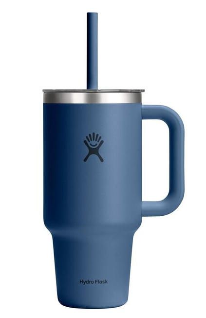 Kubek podróżny Hydro Flask 32 oz Travel Tumbler, Harbor Blue, ze słomką