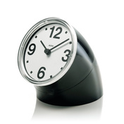 Zegar stołowy, czarny Cronotime - Alessi