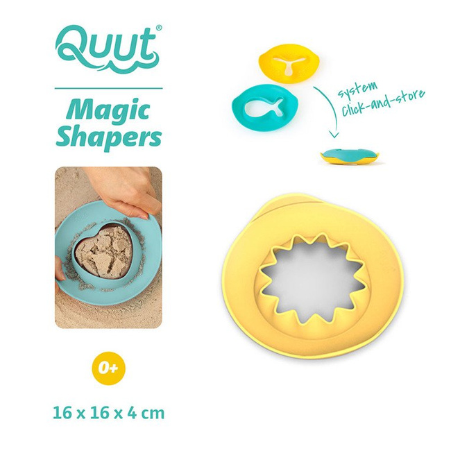 Foremka wielofunkcyjna Magic Shapers żółte słoneczko - Quut