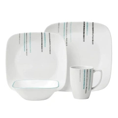 Zestawy obiadowe 16 elementów Rain Drops - Corelle