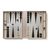 Backgammon Printworks Art of Backgammon Mirror, beżowy, lustrzana plansza