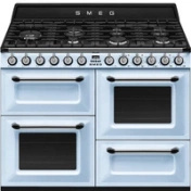 Smeg - Kuchnia Wolnost, 110cm, Victoria, P.Nieb Victoria Tr4110Az Jasny Niebieski