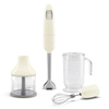 Smeg - Blender ręczny z akcesoriami HBF03CREU 50's Style - cream
