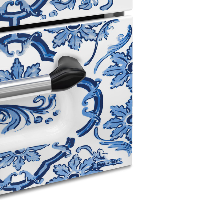 Smeg - Kuchnia Wolnost., 90cm, Victoria, D&G Victoria TR90DGME9 Mediterraneo.