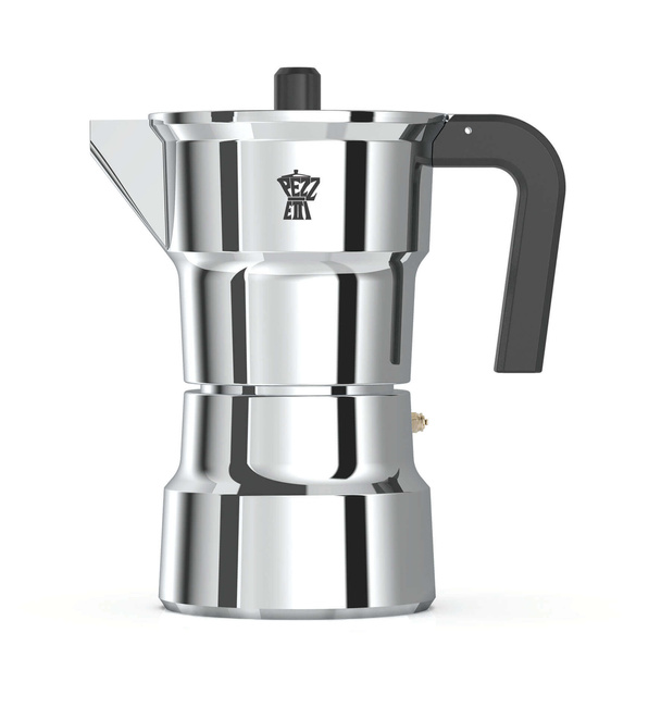 Pezzetti Solidexpress Aluminiowa kawiarka (6 filiżanek) - Srebrny