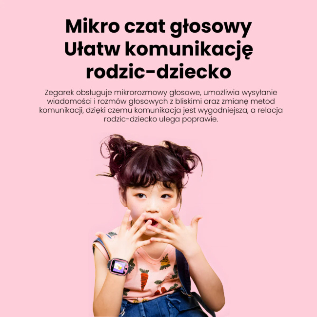 Extralink Lifestyle Kids Y29 | Smartwatch dla dzieci | WiFi