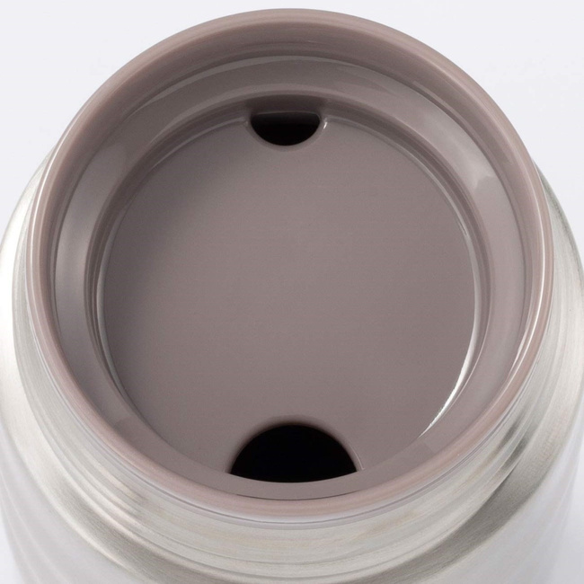 Kubek termiczny 350 ml Twist Top, różowy - Kyocera