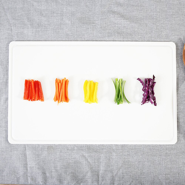 Duża mata kuchenna do krojenia 53x32,5 biała - Candl