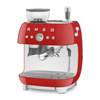 Smeg - Ekspres do kawy Egf03Rdeu 50's Style