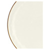 Rose&Tulipani Concerto Ivory Zestaw 2 Talerzy Do Pizzy 33 Cm