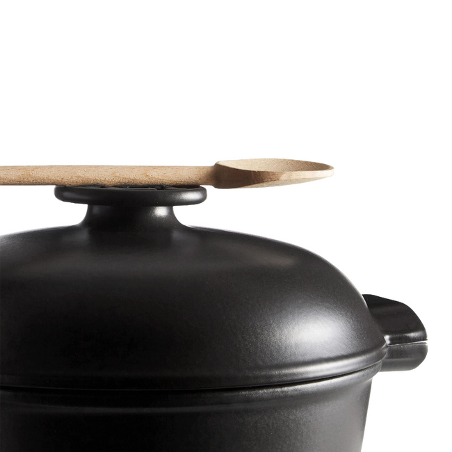 Garnek ceramiczny "Delight" na indukcję 2L- Czarny Dp -