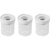 3 Pojemniki plastikowe XS - 120 ml, szary - Zwilling