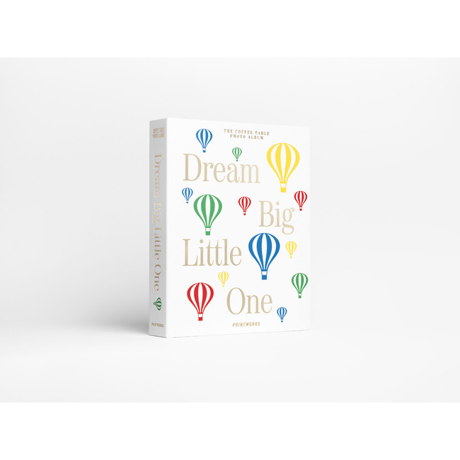 albumy dziecięce do zdjęć XL Dream Big Little One biały - Printworks
