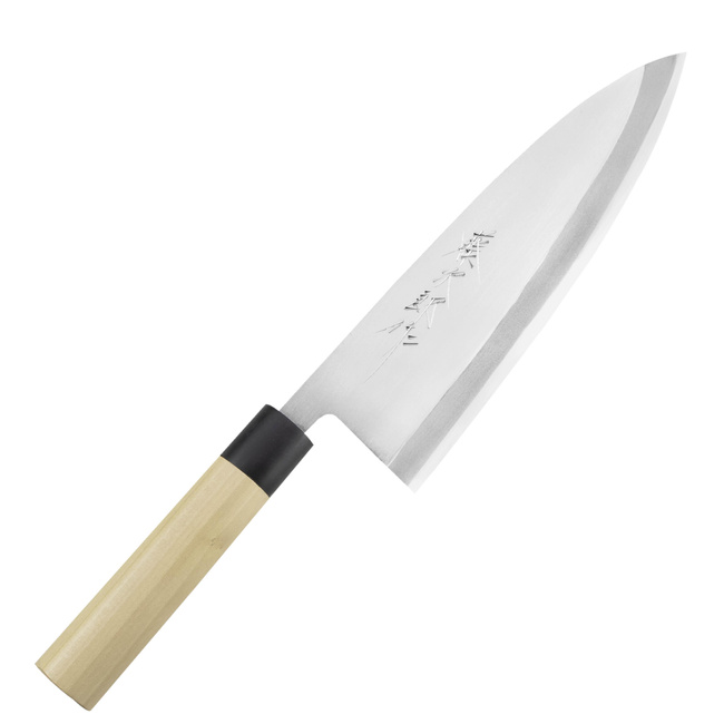 Tojiro Shirogami nóż Deba 24 cm