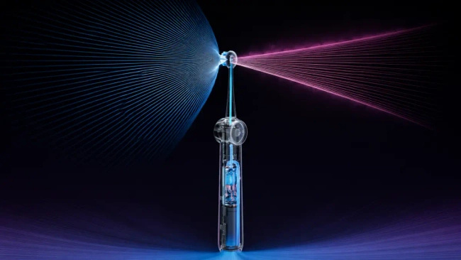 Szczoteczka soniczna z irygatorem RANVOO PH5 Bubble, fioletowa