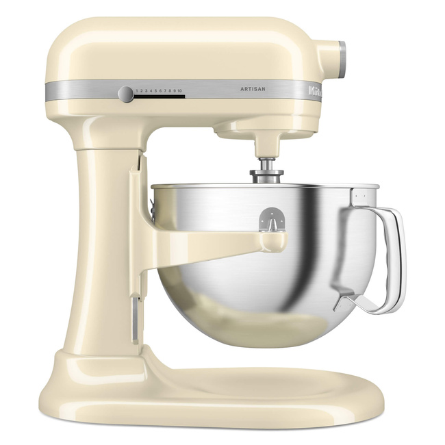 Mikser planetarny KitchenAid Artisan z podnoszoną dzieżą 5,6 l 5KSM60SPXEAC, kremowy