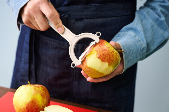 Obieraczka Y Mepal Chef It 17 cm Chalk, ostrze ze stali nierdzewnej