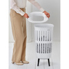 Kosz na pranie Brabantia Collect-It Hi 55 l na nóżkach, biały