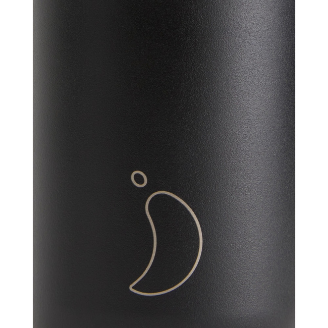 Termiczny kubek do kawy Chillys | 340m | Czarny Series 2 - Chillys Bottles