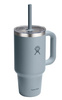 Kubek termiczny Hydro Flask 32 oz Travel Tumbler ze słomką i uchwytem, Shale Grey