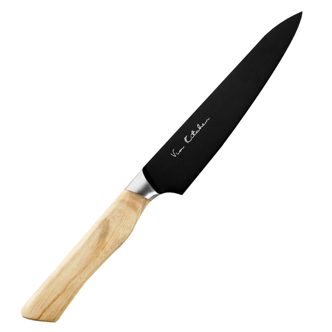 Satake Black Ash - Uniwersalny Nóż Kuchenny 13,5 Cm - Japońska Stal