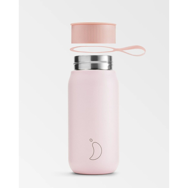 Termiczny kubek 2w1 ze słomką | 750ml | Różowy series 2 - Chillys bottles